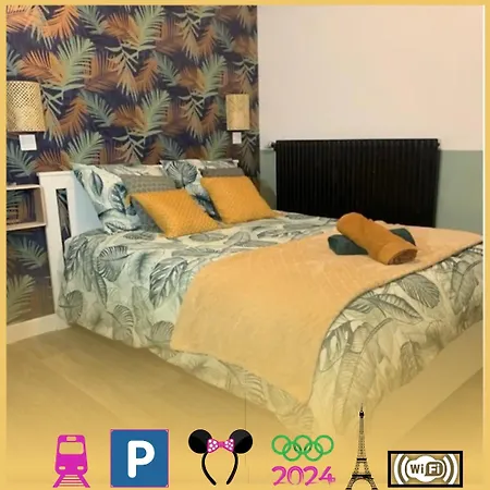 Cosy Next To Disneyland & Train Torcy (Seine-et-Marne)